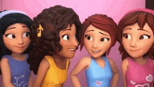 Photo Booth Posing GIF - Photo Booth Posing Lego Friends GIFs