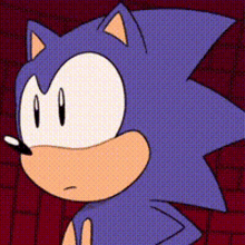 Shrug Sonic GIF - Shrug Sonic Sonic Mania Adventures GIFs
