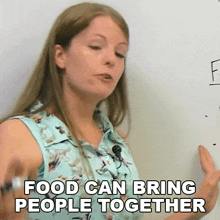 Food Can Bring People Together Emma GIF - Food Can Bring People Together Emma Engvid GIFs