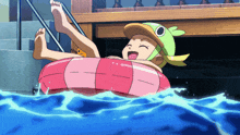 Swim Ring Floating Ring GIF - Swim Ring Floating Ring Pokémon Bonnie GIFs