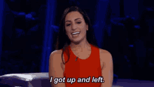 Got Outta There GIF - I Got Up And Left Left Got Up GIFs