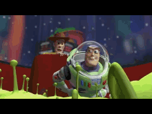 toy story woody buzz light year the claw aliens