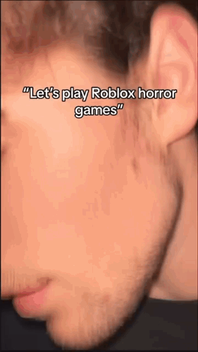 Roblox horror game in vc! Haha!.. the only good horror games are