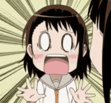 Anime Shocked GIF