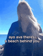 Ava Max Beach GIF