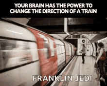 train illusion direction brain power