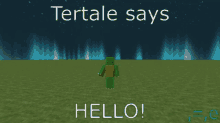 Tertale Says Hello Tertale GIF - Tertale Says Hello Tertale Tertalee GIFs