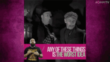 The Worst Idea Bad Idea GIF - The Worst Idea Bad Idea Fright Hype GIFs