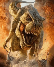 Dinosaur Tyrannosaurus GIF - Dinosaur Tyrannosaurus Roar GIFs