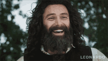 Laughing Leonardo Da Vinci GIF - Laughing Leonardo Da Vinci Aidan Turner GIFs