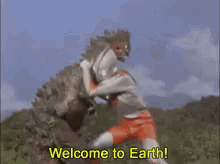 ultraman welcome to earth
