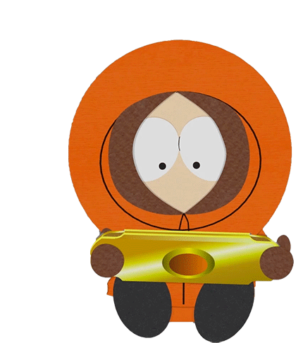 Playing Games Kenny Mccormick Sticker - Playing Games Kenny Mccormick South Park Stickers