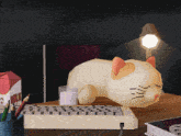 Bagel Sleeping Cat Dave Bagel GIF - Bagel Sleeping Cat Dave Bagel Sleeping GIFs