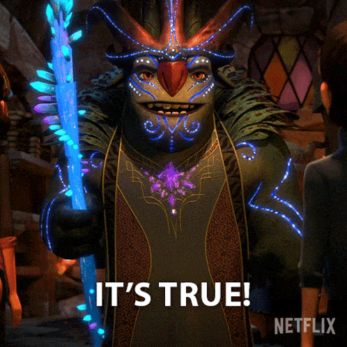 It'S True Queen Usurna GIF - It's true Queen usurna Trollhunters tales ...