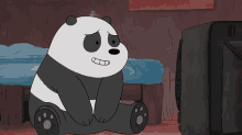 happy panda panpan we bare bears laugh