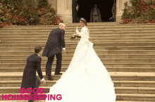 Royal Wedding Wedding Gown GIF - Royal Wedding Wedding Gown White Gown GIFs
