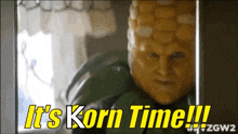 Cornman Corn Time GIF - Cornman Corn Man GIFs