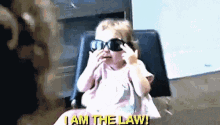 I Am The Law Good Cop GIF - I Am The Law Good Cop Baby Cop GIFs