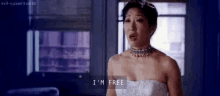I'M Free GIF - Im Free Greys Anatomy Crying GIFs