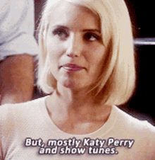 Glee Quinn Fabray GIF - Glee Quinn Fabray But Mostly Katy Perry And Show Tunes GIFs