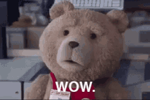 Ted Face P GIF - Ted Face P Wow GIFs