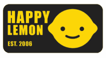 logo happy lemon lemon happy happy cute