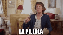 Mick Jagger Pillola GIF - Mick Jagger Pillola Fabiocelenza GIFs