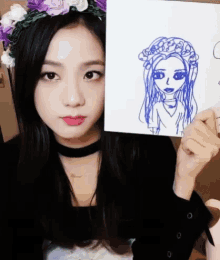 Jisoo Drawing GIF - Jisoo Drawing Pretty GIFs