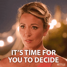 It'S Time For You To Decide Brooke Baldwin GIF - It'S Time For You To Decide Brooke Baldwin The Trust A Game Of Greed GIFs
