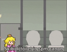 Super Paper Mario Skibidi Toilet GIF