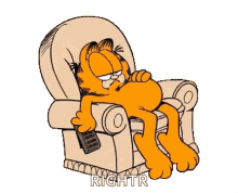 Garfield Lazy GIF
