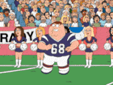 Peter Griffin He Hit That GIF - Peter Griffin He Hit That Football GIFs
