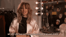 Taylor Swift Shit List GIF - Taylor Swift Shit List The Key Of Awesome GIFs
