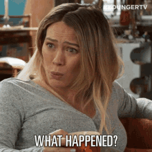 What Happened Kelsey Peters GIF - What Happened Kelsey Peters Younger GIFs