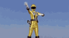 Oh Yeah! GIF - Power Rangers Yellow Ranger Proud GIFs