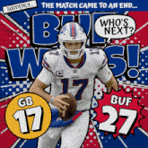 Buffalo Bills (27) Vs. Green Bay Packers (17) Post Game GIF
