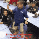 Bring On The Weekend Goodnight Friday GIF