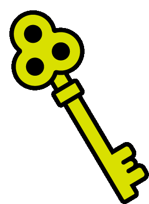 Key Bonnaroo Sticker - Key Bonnaroo Unlock Stickers