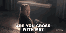 Are You Cross With Me Flora Wingrave GIF - Are You Cross With Me Flora Wingrave The Haunting Of Bly Manor GIFs