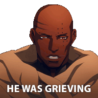 He Was Grieving Isaac Sticker - He Was Grieving Isaac Castlevania Stickers