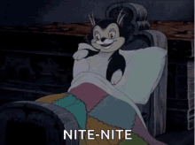 Bed Time Cat GIF