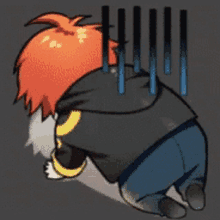 Tired Exhausted GIF - Tired Exhausted Mystic Messenger GIFs