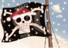 メリークリスマス ワンピース GIF - One Piece Snow Winter GIFs
