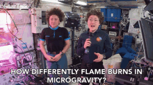 How Differently Flame Burns In Microgravity Nasa GIF - How Differently Flame Burns In Microgravity Microgravity Nasa GIFs