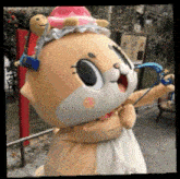 Chiitan Japanese Crazy Mascot GIF