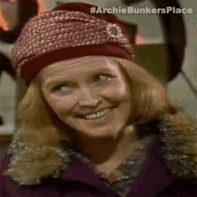 Smiling Veronica Rooney GIF - Smiling Veronica Rooney Archie Bunkers Place GIFs