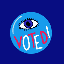 Eye Voted Vote GIF