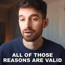 All Of Those Reasons Are Valid Joey Kidney GIF - All Of Those Reasons Are Valid Joey Kidney All Of Those Reasons Are Acceptable GIFs