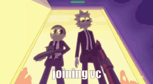 Joining Vc Vc GIF - Joining Vc Vc Rick And Morty GIFs