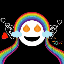 heart from ears kaan se dil rainbow love sounds good